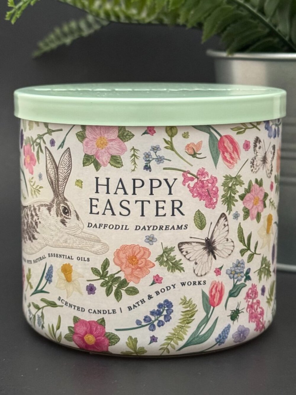 BBW Daffodil Daydreams Bath & Body Works 3 Wick Candle